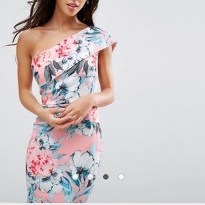 Floral Off the Shoulder Dress